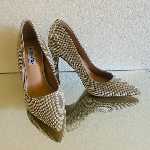 Steve Madden Rhinestones Heels - Picture 7 of 11
